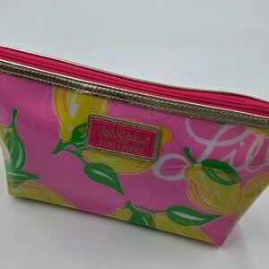 💗🍋Lilly Pulitzer for Estée Lauder “Pink Lemonade” Cosmetic Bag/Clutch